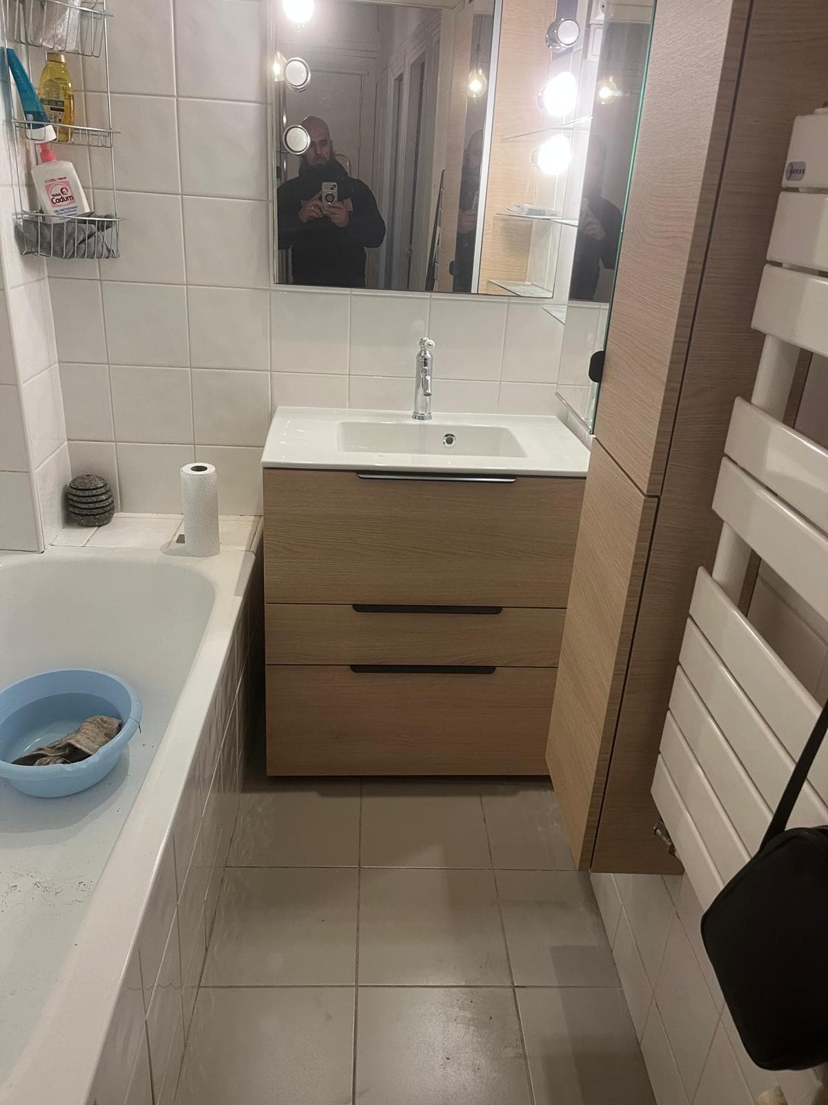 Après : Modernisation d'une salle d'eau